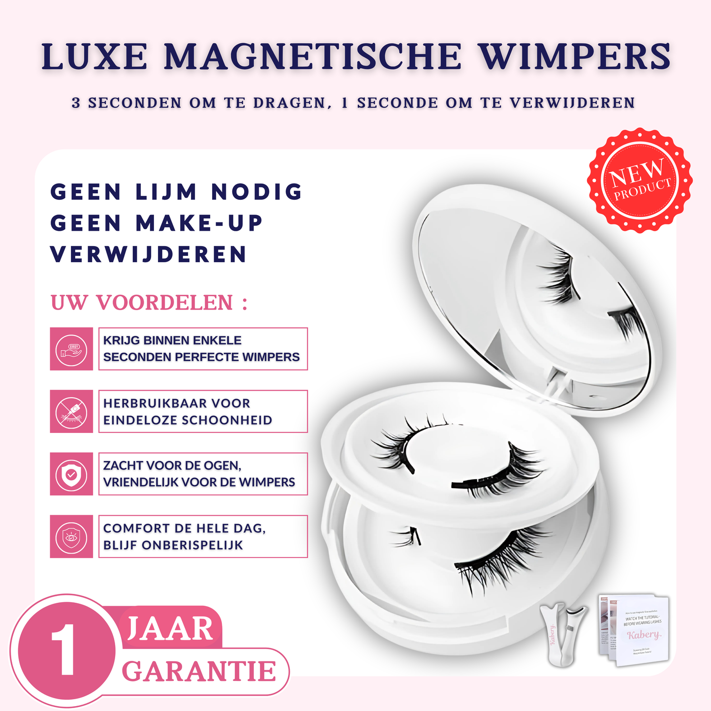 Kabery™ Luxe Magnetische Wimpers