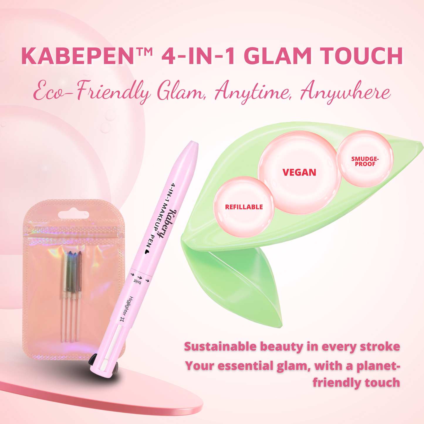 Kabepen™ 4-in-1 Glam Touch