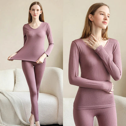 Cozy Chic Women's Thermal Set