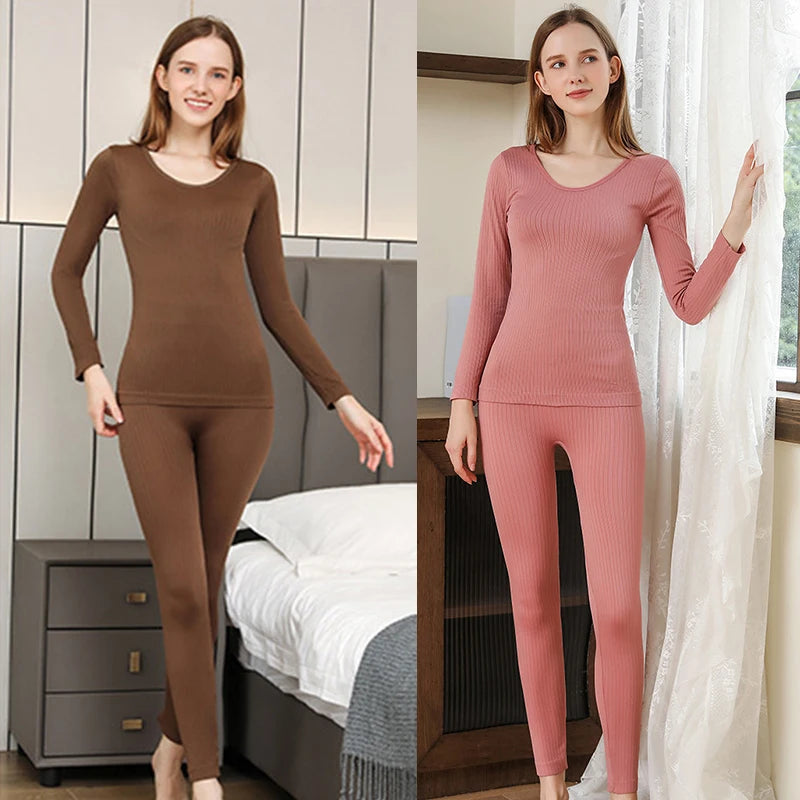 Cozy Chic Women's Thermal Set